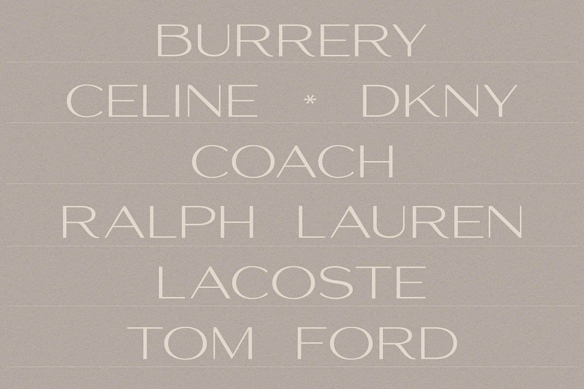 Preston - Classy All-caps Sans, a Sans Serif Font by Harmonais Visual (Photo 3 of 10)