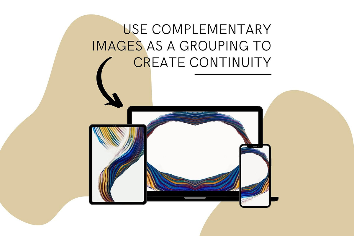 Photo Bundle of Abstract Paintings, a Wallpaper Photo by Susan Wilkinson (Photo 7 of 14)