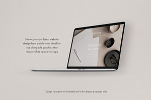 MacBook Mockup Scene Creator