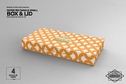 Small Rectangular Box & Lid Mockup, a Cups & Container Mockup by INCDesign (Thumbnail 5 of 7)