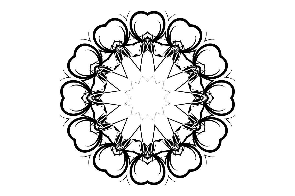 Spiritual Mandala Artwork Bundle, a Decorative Illustration by NJ Himel (Photo 65 of 104)