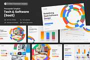 Tech & Software (SaaS) PowerPoint, a Presentation Template by SLAB! Design (Thumbnail 1 of 7)