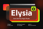 Elysia - Variable, a Sans Serif Font by Angin Studio (Thumbnail 1 of 15)