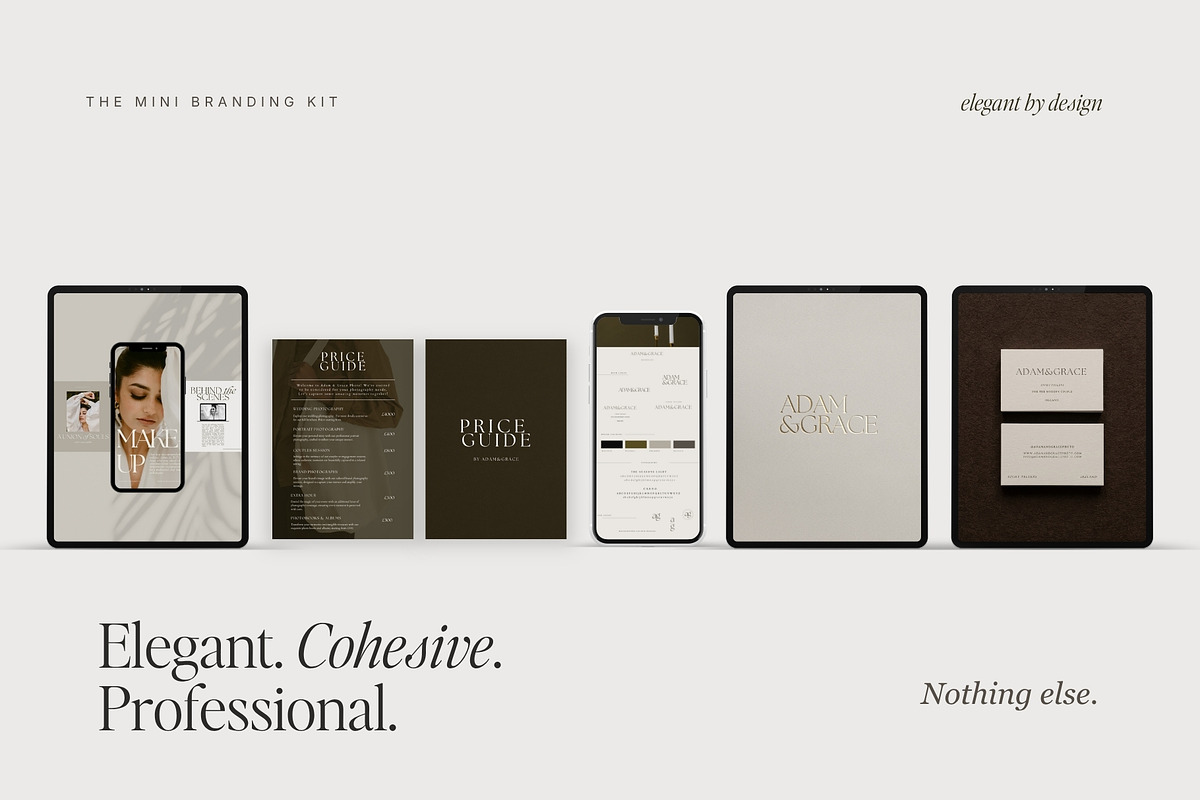 Mini Branding Kit Canva Template, a Branding & Logo Template by Adam and Grace (Photo 4 of 19)