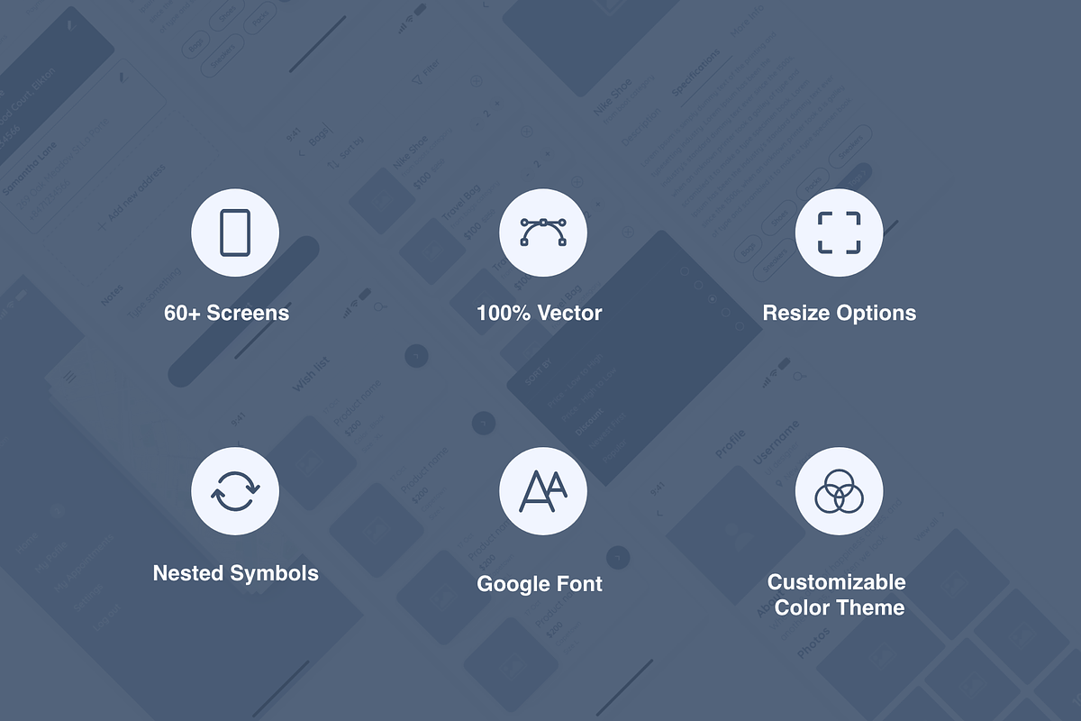 MIMO Wireframe Kit, a Wireframe Template by flyerittyer (Photo 2 of 6)