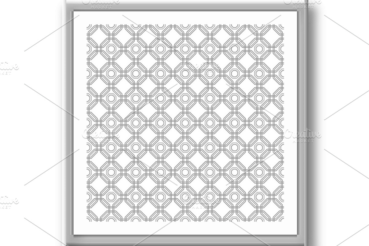 Seamless Abstract Pattern With, a Pattern Graphic by FineArtStudio (Photo 2 of 3)