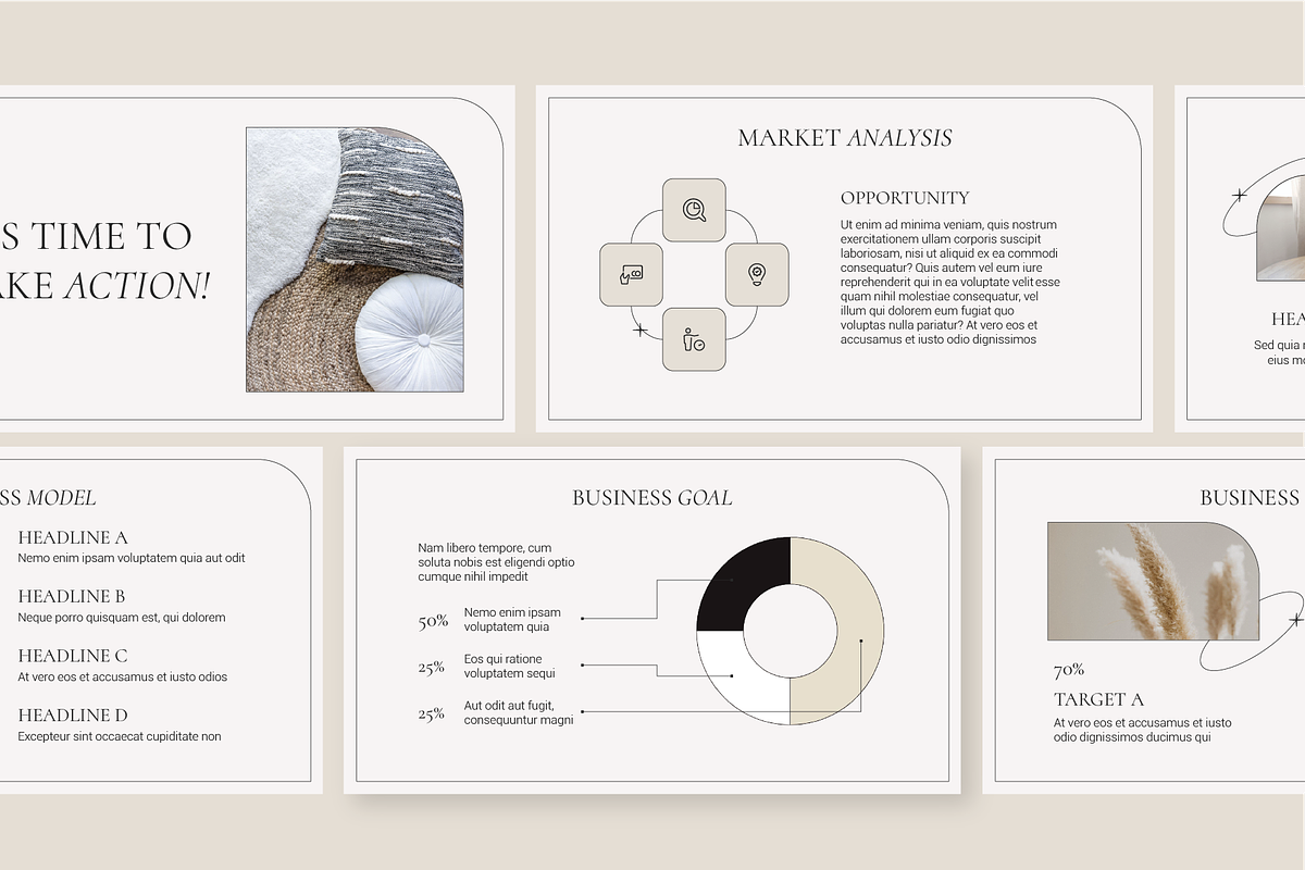 Business Plan Presentation Template, a Presentation Template by Hamocreate (Photo 4 of 7)