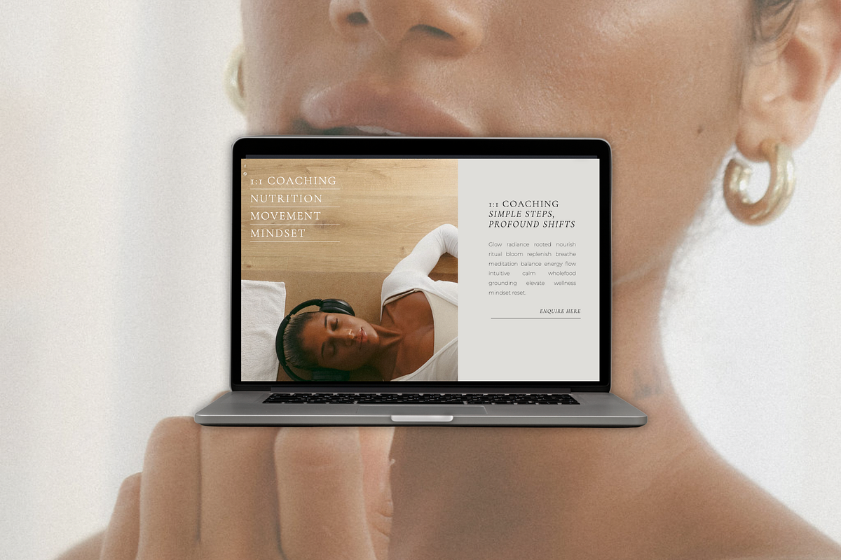 Showit Nutritionist Website Template, a Websites & App Template by Elska Studiø (Photo 2 of 7)