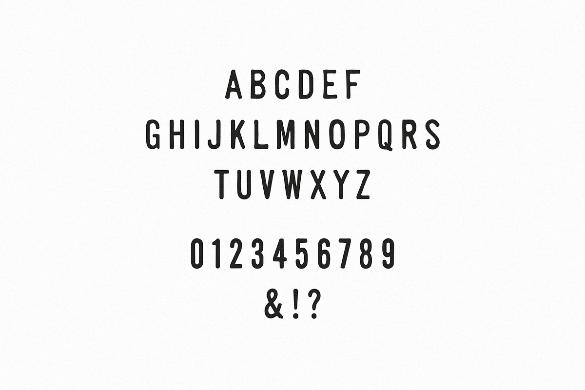 Bulletin | Vintage Sans Serif Font, a Sans Serif Font by Max Lockwood (Photo 7 of 11)