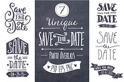 Save the Date Overlays, a Graphic by The Pen and Brush (Thumbnail 3 of 3)