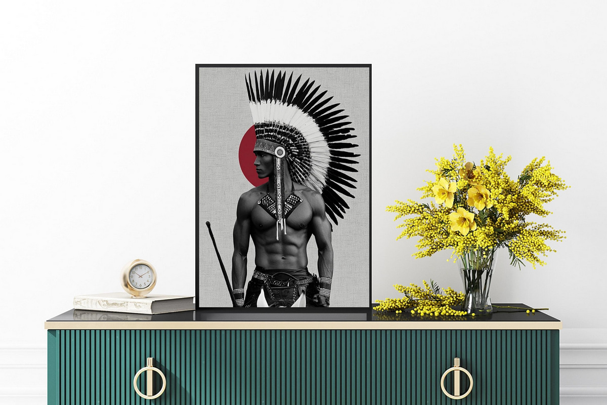 Native American Spirit Wall Art Set, an Illustration by PrintablesByFranklyn (Photo 7 of 8)