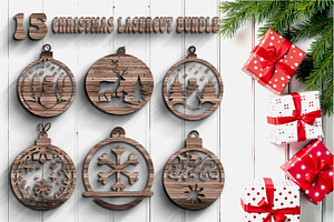 Christmas Ornament Design Bundle, a Graphic by balal