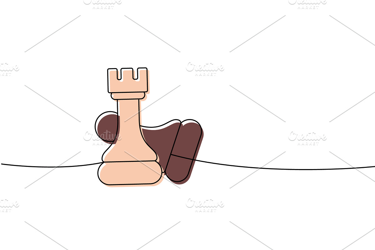 Linear minimalist outline of mixed, an Illustration by GraphiShop
