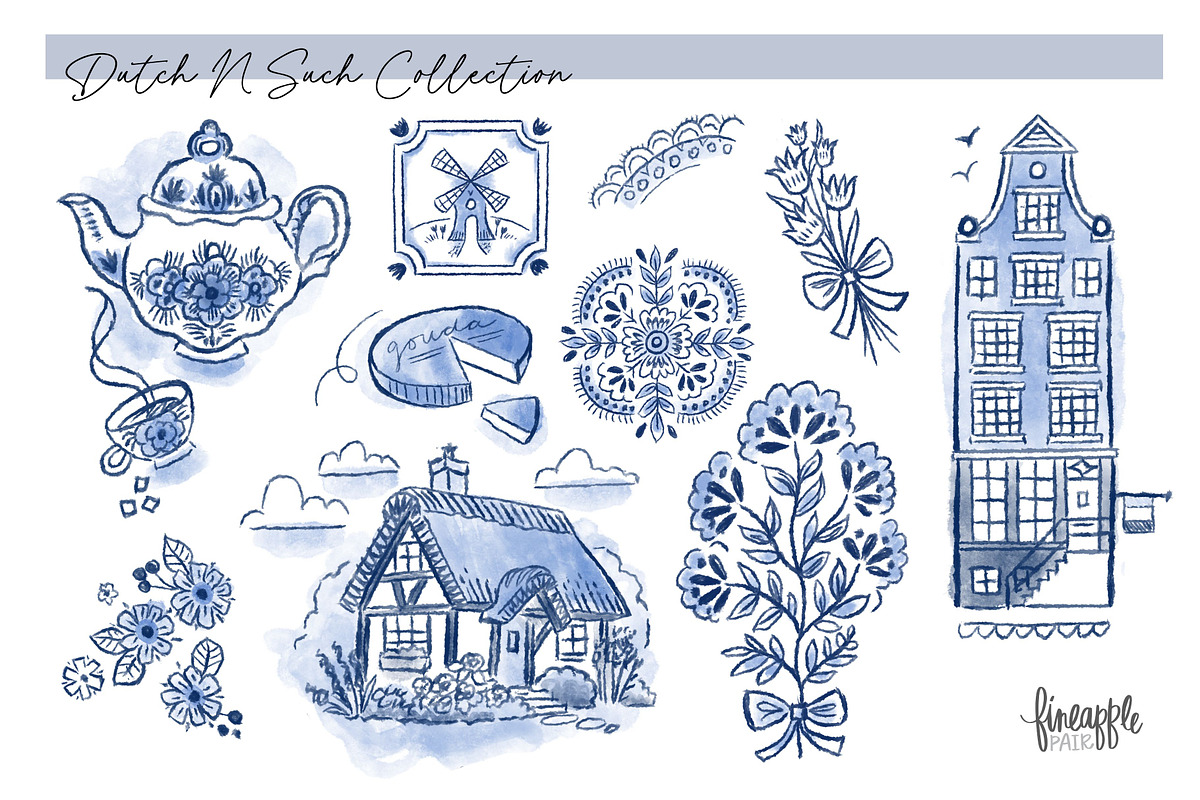 Dutch Heritage Clipart, an Object Graphic by FINEAPPLE (Photo 4 of 6)