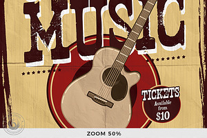 Country Music Flyer Template V3