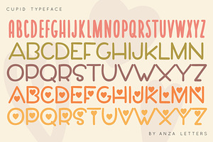 Cupid Lovely Font Valentine's Day