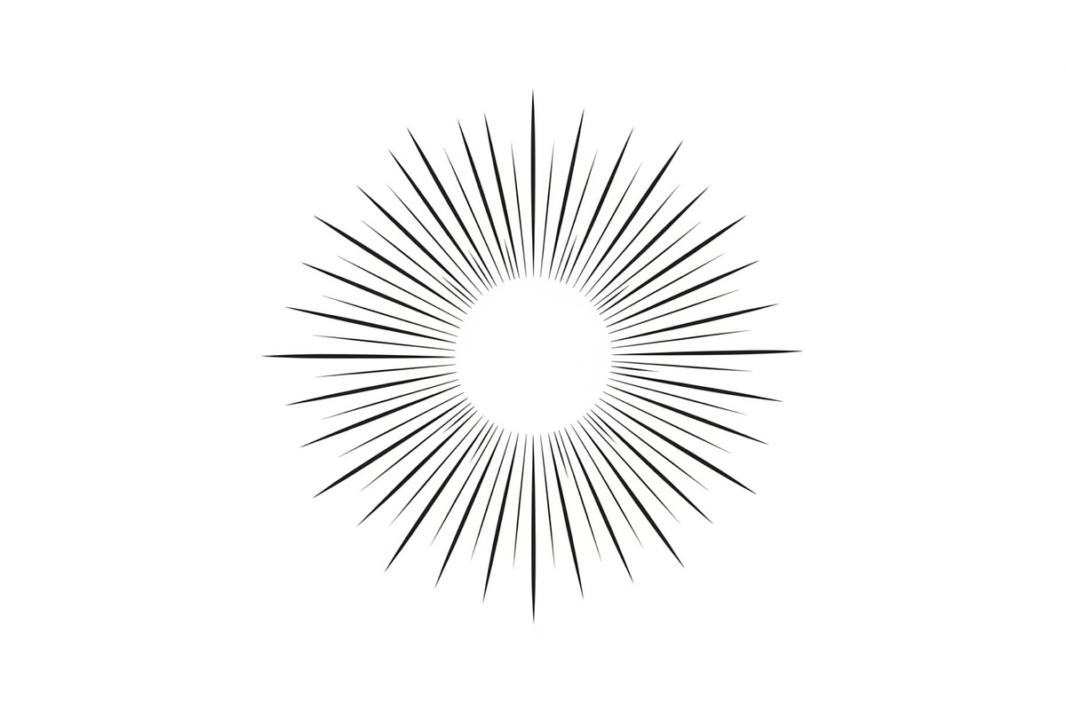 Sunburst Rays Vector Bundle Bundle, an Illustration by yasushie (Photo 7 of 31)