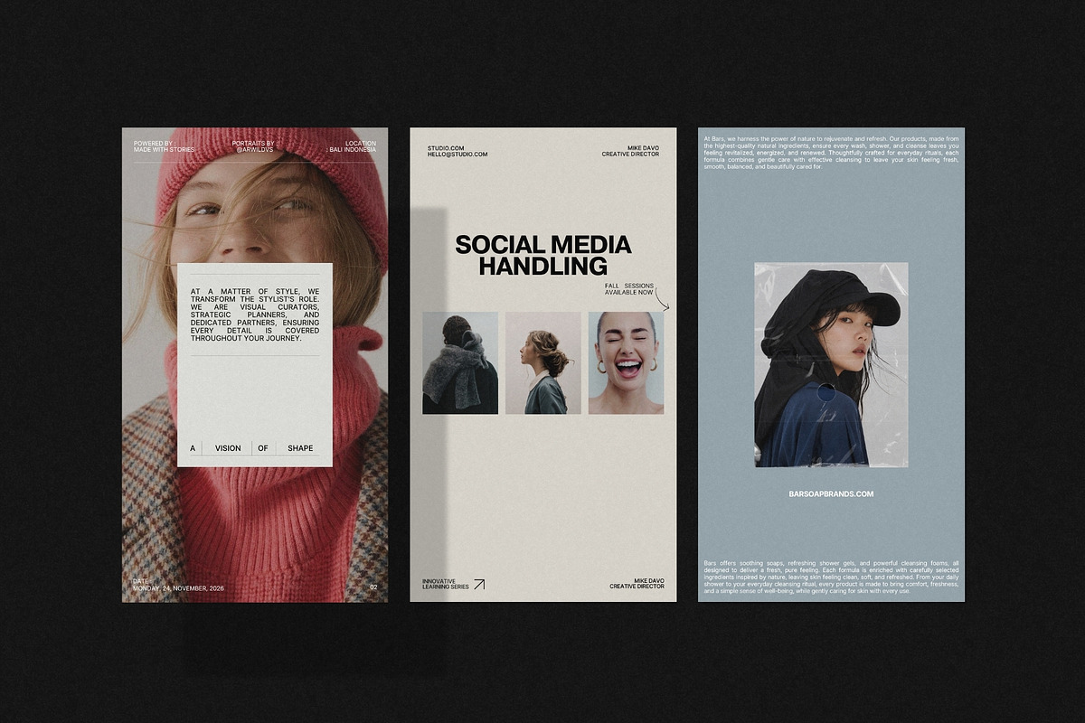 ZEVR | Instagram STORIES Bundle, a Social Media Template by Crafted Pixel (Photo 9 of 10)
