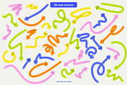 Rounded Arrows - Light & Airy, an Object Graphic by Pásha (Thumbnail 2 of 6)