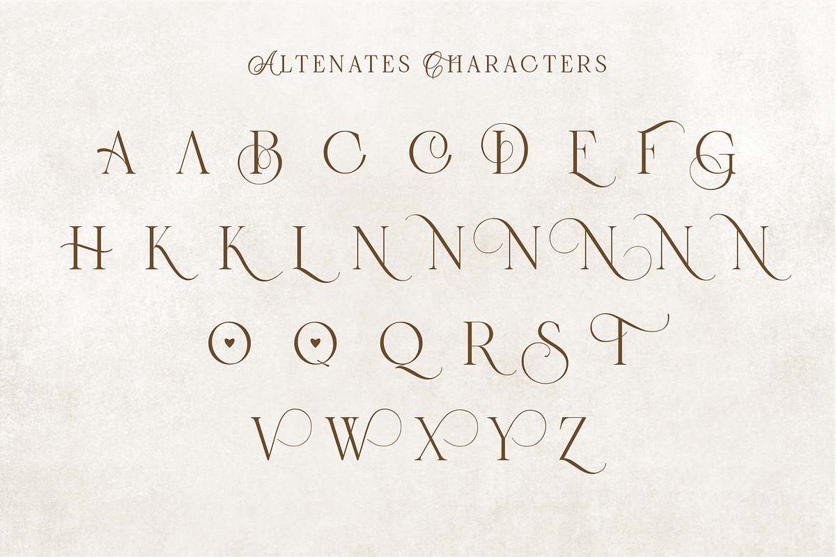 Heaven Of Love | Ligature Serif, a Serif Font by Silverdav (Photo 10 of 12)