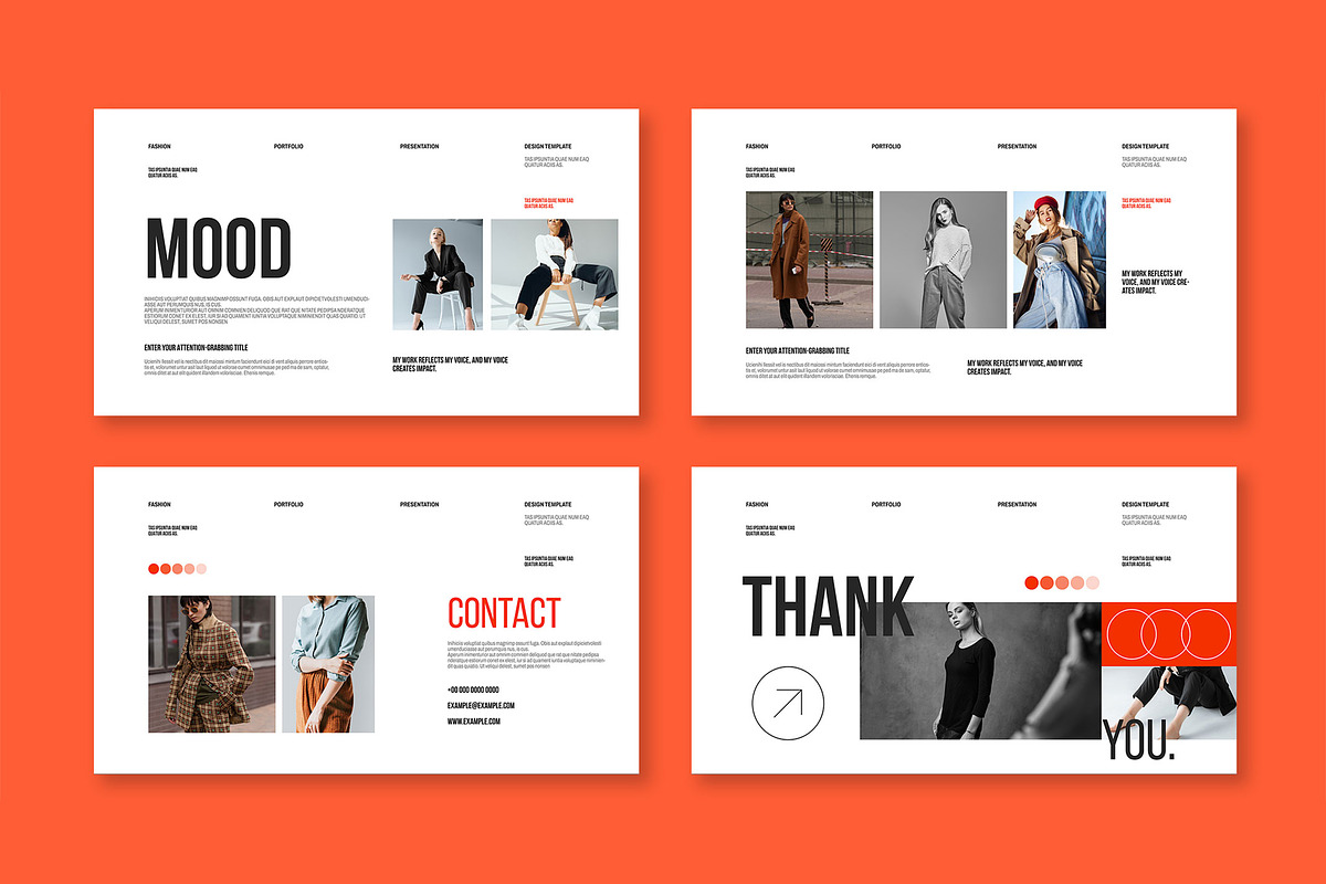 Fashion Portfolio Presentation, a Presentation Template by Mighty-Slide (Photo 5 of 5)