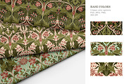 Vintage Whitebell Morris, a Pattern Graphic by ASTUDIO (Thumbnail 3 of 6)