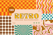 Retro Bundle 4 in 1, a Texture Graphic by NassyArt (Thumbnail 12 of 24)