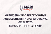 Jemari – Modern Playful Handwritten, a Handwritten Font by Kereatype (Thumbnail 10 of 12)