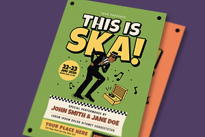 This Is Ska! Music Flyer