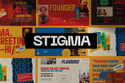 STIGMA Powerpoint - Creative Design, a Presentation Template by Dirtytemp Studio (Thumbnail 1 of 8)