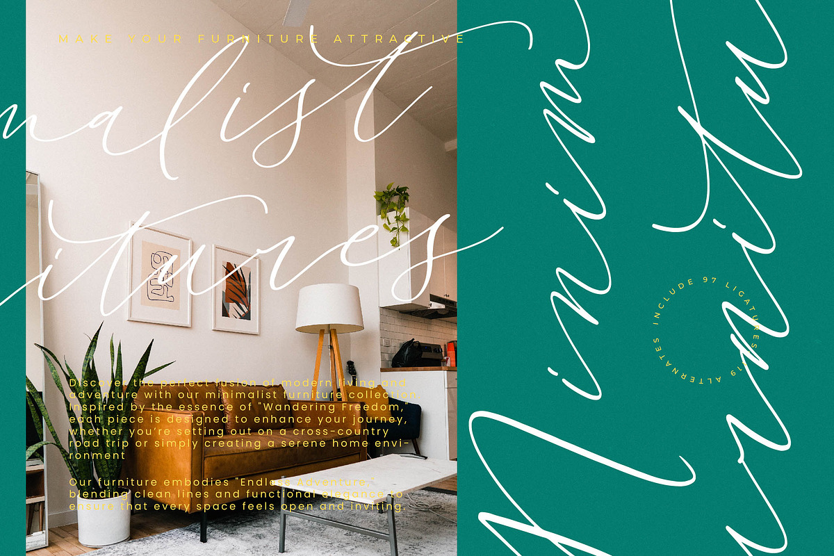 Bestlife Santuary Beautiful Script, a Script Font by stylishtype.co (Photo 10 of 20)