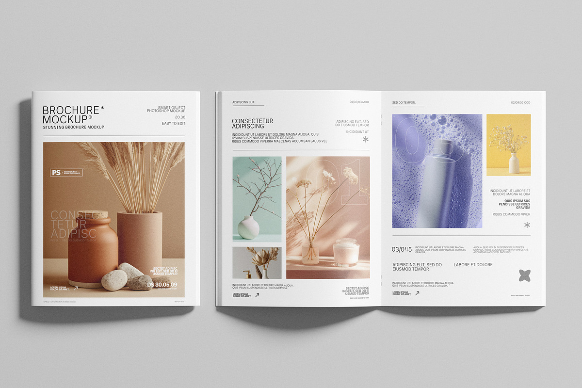 FOLIO / US Letter Brochure Mockup, a Books & Magazine Mockup by Toasin Studio (Photo 8 of 8)