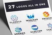 27 Logos All in One Template, a Branding & Logo Template by Design_Planet (Thumbnail 3 of 9)