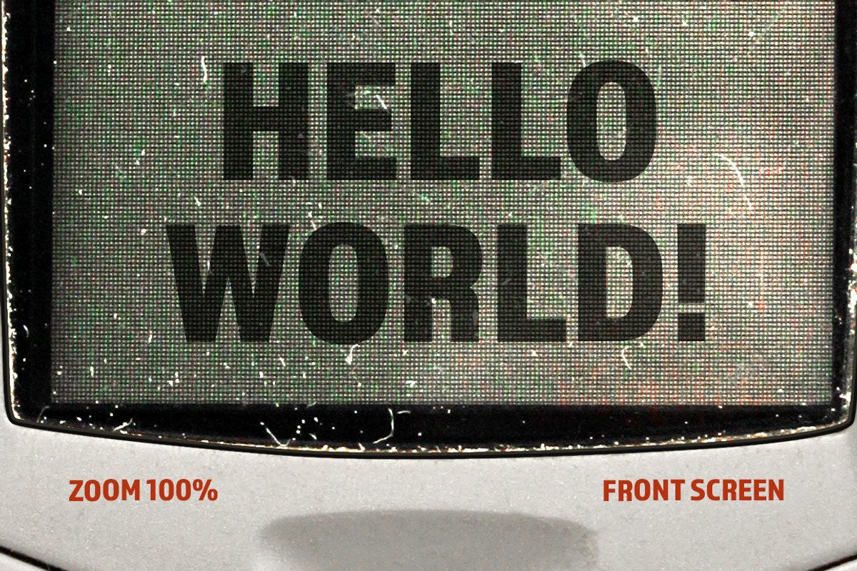 Y2K retro phone mockup, an Android Mockup by MixedArt (Photo 3 of 5)