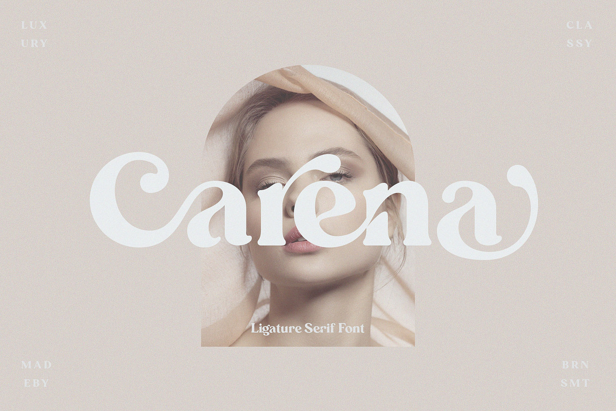Ligature Font BUNDLE, a Serif Font by BrandSemut (Photo 2 of 70)