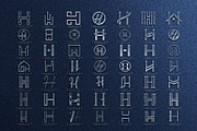 Letter H Logo Bundle Monogram Set, a Branding & Logo Template by Pixel Design (Thumbnail 5 of 7)