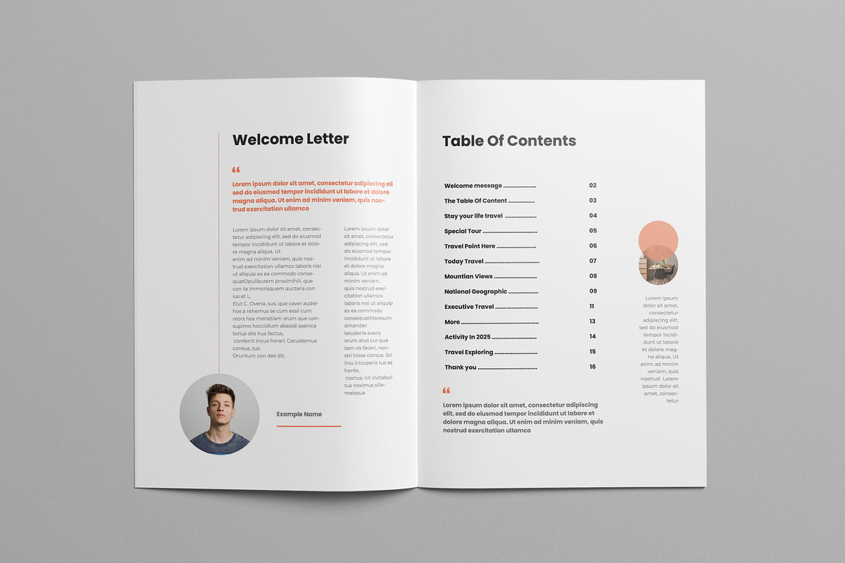 Business Plan Template, a Brochure Template by Pixelpick