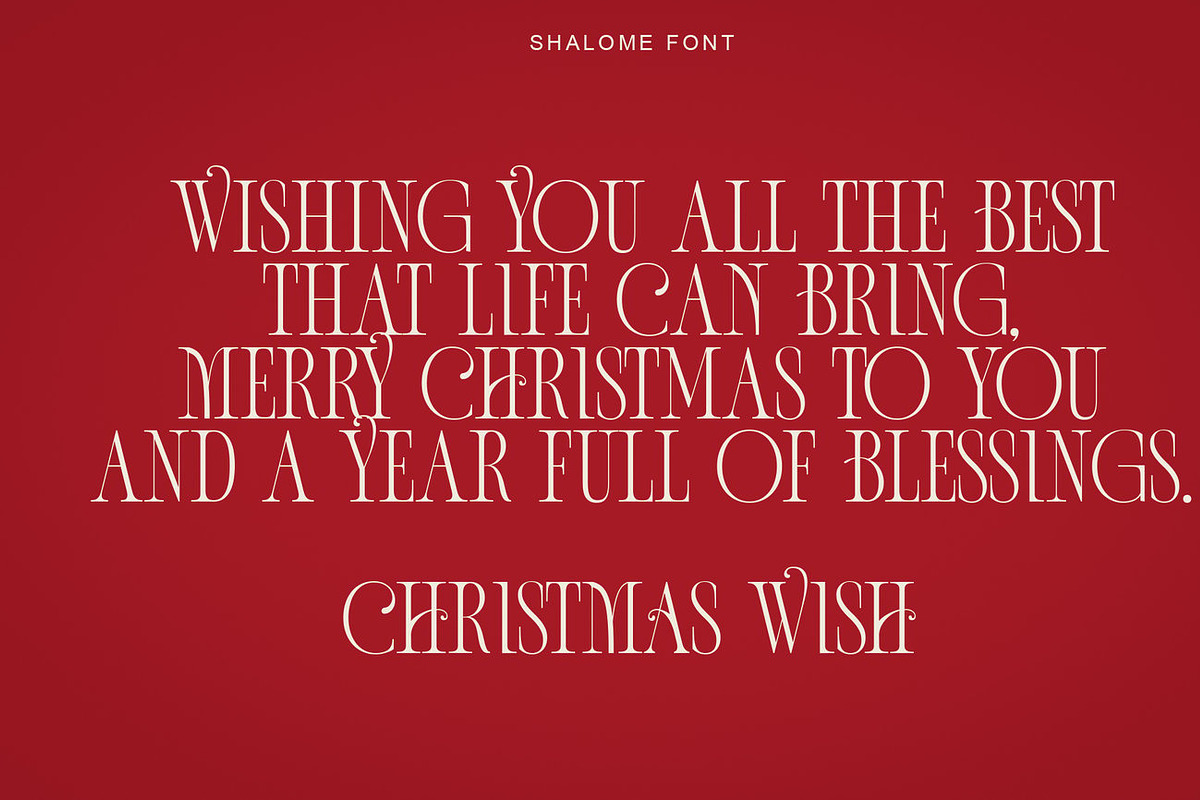 Elaros - Holiday Serif Font, a Serif Font by Luna Shop (Photo 7 of 11)