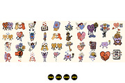 Cute Valentine Love Clipart Set, an Illustration by designvectx (Thumbnail 3 of 3)