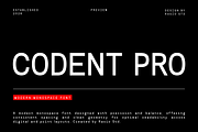 Codent Pro Modern Monospace Font, a Sans Serif Font by Rasio Studio (Thumbnail 1 of 10)