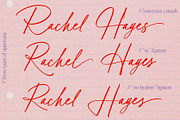 Agatha Bergman // Luxury Signature, a Handwritten Font by PeachCreme (Thumbnail 1 of 18)