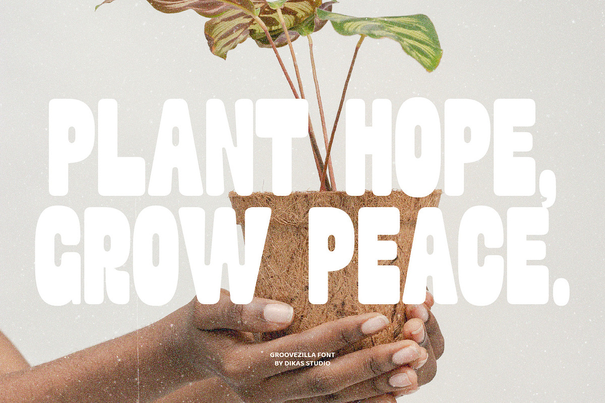 Groovezilla - Retro Bold Fonts, a Sans Serif Font by Dikas Studio (Photo 15 of 20)