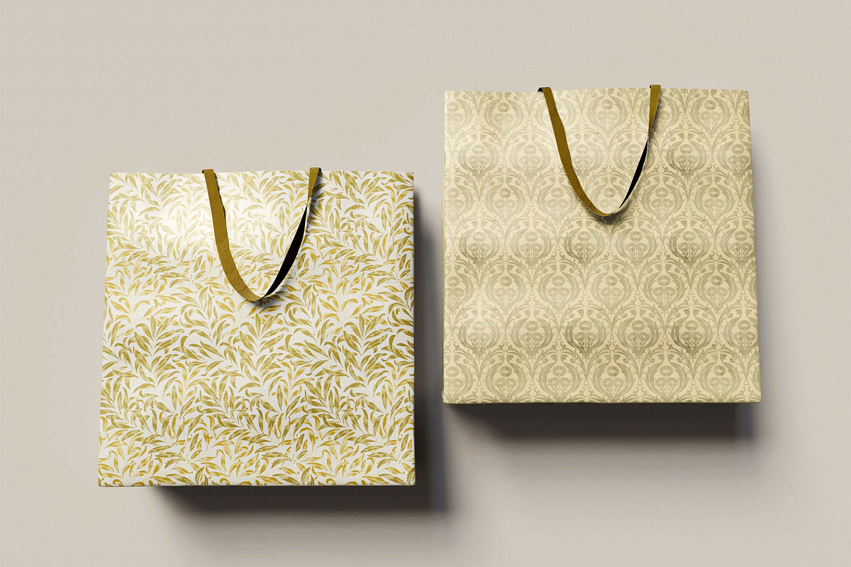 William Morris Ornament Pack 1, a Pattern Graphic by ARTOZEN DIGITAL (Photo 8 of 16)