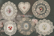 Floral Lace Ornament Kit, a Texture Graphic by NatalieArtsDenysenko (Thumbnail 6 of 10)
