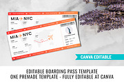 Canva Editable Boarding Pass Temp, a Templates & Theme by Snapybiz (Thumbnail 7 of 10)