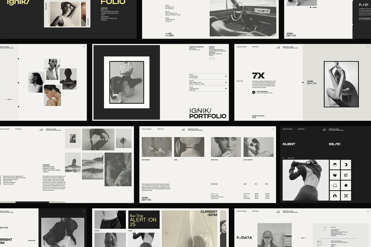 Brand Portfolio Template, a Presentation Template by Studio Elevate (Photo 5 of 12)