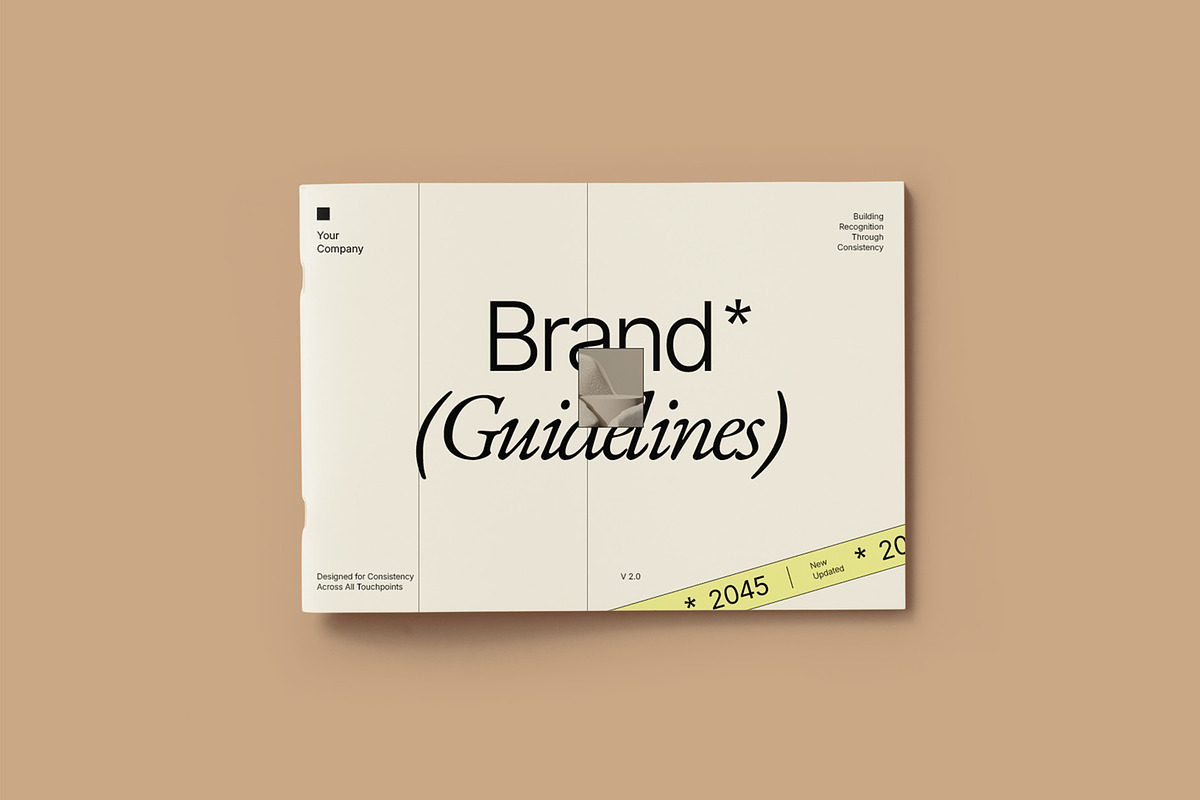 Aesthetic Brand Guidelines - AEE, a Branding & Logo Template by fakhroo (Photo 1 of 13)