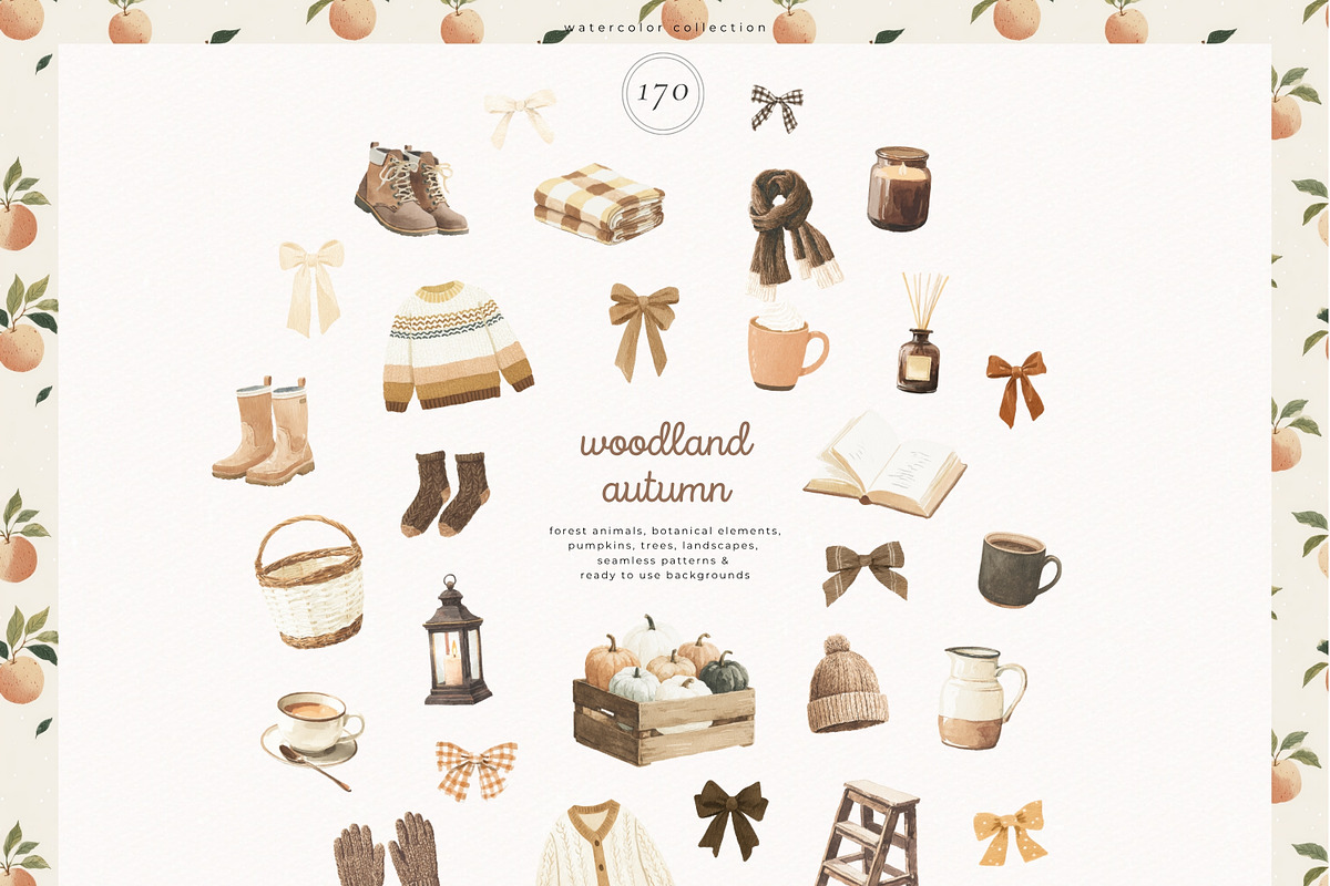 Woodland Autumn, an Animal Illustration by PeDe Designs (Photo 9 of 10)
