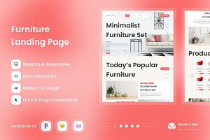 Havens Feel - Furniture Landing Page