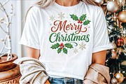 Merry Christmas Png - Glitter Christ, an Illustration by Sublimation Artist (Thumbnail 5 of 9)